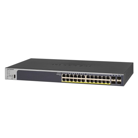 NETGEAR GS728TPP Géré L2 L3 L4 Gigabit Ethernet (10 100 1000) Connexion Ethernet, supportant l'alimentation via ce port (PoE)