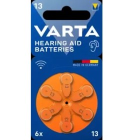 Varta 24606 101 416 pile domestique Batterie à usage unique 13 Zinc-Air Varta 24606 101 416 pile domestique Batterie à usage unique 13 Zinc-Air