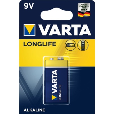 Varta Longlife Extra 9V Batterie à usage unique Alcaline