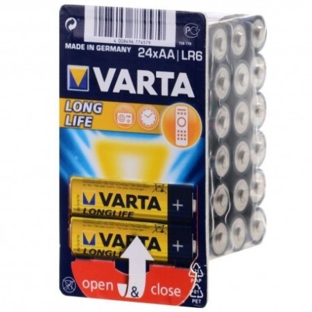 Varta Longlife AA LR6 Batterie à usage unique Alcaline