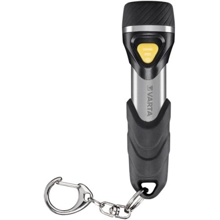 Varta Day Light Key Chain Light Aluminium, Noir Lampe porte-clés LED