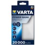 Varta Energy 20000 Lithium Polymère (LiPo) 20000 mAh Noir, Blanc