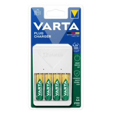 Varta 57657 101 451 chargeur de batterie Pile domestique Secteur