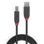 Lindy 36676 câble USB 7,5 m USB 2.0 USB A USB B Noir