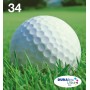 Epson Golf ball Multipack 4-clr 34 DURABrite Ultra Ink EasyMail