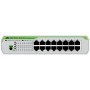 Allied Telesis AT-FS710 16-50 Non-géré Fast Ethernet (10 100) 1U Vert, Gris