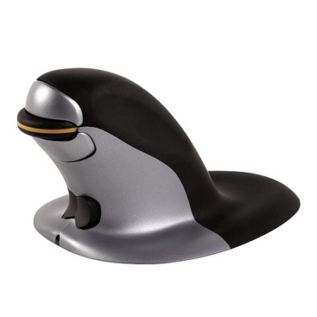 Fellowes Souris verticale ambidextre Penguin – Sans fil - Grand