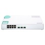 QNAP QSW-308S commutateur réseau Non-géré Gigabit Ethernet (10 100 1000) Blanc