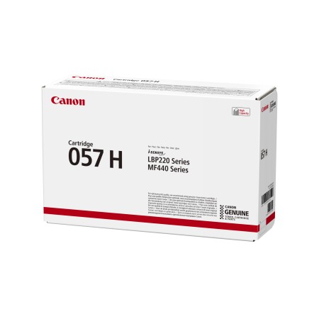 Canon i-SENSYS 057H Cartouche de toner 1 pièce(s) Original Noir