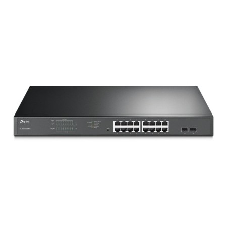 TP-Link TL-SG1218MPE Géré L2 Gigabit Ethernet (10 100 1000) Connexion Ethernet, supportant l'alimentation via ce port (PoE) 1U