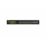 NETGEAR GS324P Non-géré Gigabit Ethernet (10 100 1000) Connexion Ethernet, supportant l'alimentation via ce port (PoE) 1U Noir