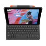 Logitech Slim Folio Graphite Bluetooth AZERTY Français