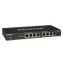 NETGEAR GS308PP Non-géré Gigabit Ethernet (10 100 1000) Connexion Ethernet, supportant l'alimentation via ce port (PoE) Noir