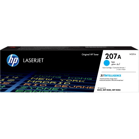 HP Toner cyan LaserJet 207A authentique