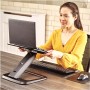 Fellowes Support ordinateur portable Hana - Noir