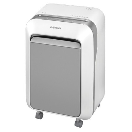 Fellowes LX Series Powershred LX21 destructeur de papier Découpage par micro-broyage Gris, Blanc