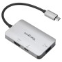 Targus ACA948EU hub & concentrateur USB 3.2 Gen 1 (3.1 Gen 1) Type-C 5000 Mbit s Argent