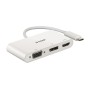 D-Link DUB-V310 station d'accueil Avec fil USB 3.2 Gen 1 (3.1 Gen 1) Type-C Blanc