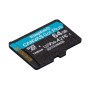 Kingston Technology Carte microSDXC Canvas Go Plus 170R A2 U3 V30 de 64 Go + ADP