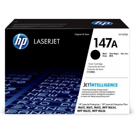 HP LaserJet Cartouche de toner noir 147A authentique