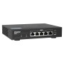 QNAP QSW-1105-5T commutateur réseau Non-géré Gigabit Ethernet (10 100 1000) Noir