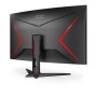 AOC G2 C32G2ZE BK écran plat de PC 80 cm (31.5") 1920 x 1080 pixels Full HD LED Noir, Rouge