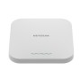 NETGEAR Insight Cloud Managed WiFi 6 AX1800 Dual Band Access Point (WAX610) 1800 Mbit s Blanc Connexion Ethernet, supportant