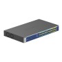 NETGEAR GS524UP Non-géré Gigabit Ethernet (10 100 1000) Connexion Ethernet, supportant l'alimentation via ce port (PoE) Gris