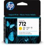 HP Cartouche d'encre DesignJet 712, jaune, 29 ml