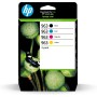 HP 963 Pack de 4 cartouches d'encre Noir Cyan Magenta Jaune authentiques