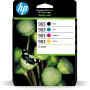 HP 903 Pack de 4 cartouches d'encre Noir Cyan Magenta Jaune authentiques