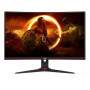 AOC G2 C24G2AE BK écran plat de PC 59,9 cm (23.6") 1920 x 1080 pixels Full HD LED Noir, Rouge