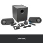 Logitech Haut-parleurs pour ordinateur Z407 Bluetooth avec caisson de basses et commande sans fil