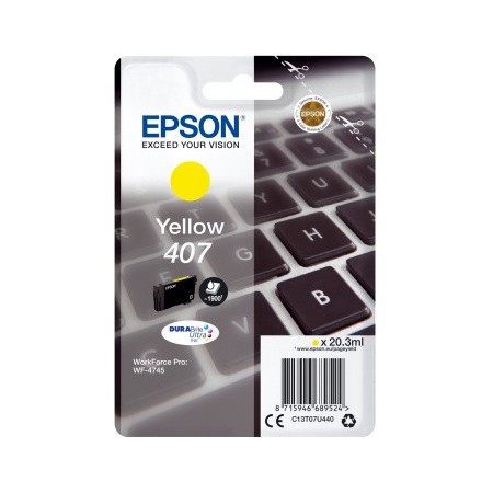 Epson WF-4745 cartouche d'encre 1 pièce(s) Original Rendement élevé (XL) Jaune