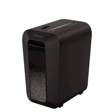 Fellowes LX65 destructeur de papier Destruction croisée 4 cm Noir