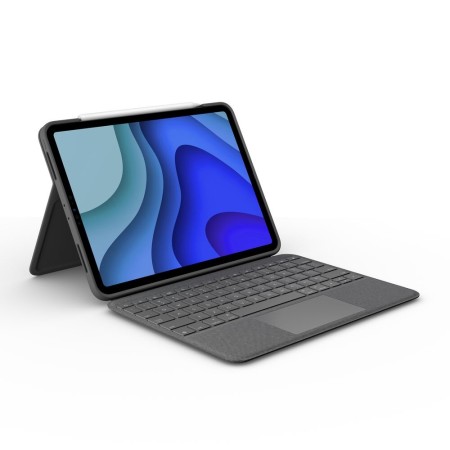 Logitech Folio Touch Gris Smart Connector AZERTY Français