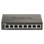 D-Link DGS-1100-08V2 Géré L2 Gigabit Ethernet (10 100 1000) Noir