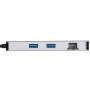 Targus DOCK423EU station d'accueil Avec fil USB 3.2 Gen 1 (3.1 Gen 1) Type-C Argent