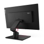 Lenovo ThinkVision T24t-20 LED display 60,5 cm (23.8") 1920 x 1080 pixels Full HD Écran tactile Capacité Noir