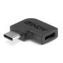 Lindy 41894 changeur de genre de câble USB 3.2 Type C Noir