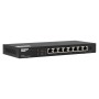 QNAP QSW-1108-8T commutateur réseau Non-géré 2.5G Ethernet (100 1000 2500) Noir