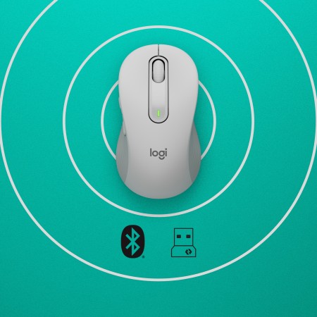 Logitech Signature M650 souris Droitier RF sans fil + Bluetooth Optique 4000 DPI