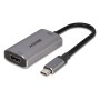 Lindy 43327 câble vidéo et adaptateur 0,11 m USB Type-C HDMI Noir, Gris