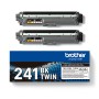 Brother TN-241BKTWIN Cartouche de toner 2 pièce(s) Original Noir