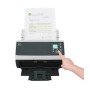 Ricoh fi-8170 Numériseur chargeur automatique de documents (adf) + chargeur manuel 600 x 600 DPI A4 Noir, Gris