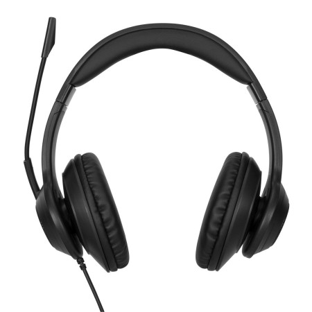 Targus AEH102GL écouteur casque Avec fil Arceau Appels Musique USB Type-A Noir