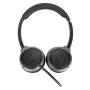 Targus AEH104GL écouteur casque Avec fil &sans fil Arceau Appels Musique USB Type-C Bluetooth Noir