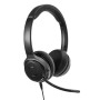 Targus AEH104GL écouteur casque Avec fil &sans fil Arceau Appels Musique USB Type-C Bluetooth Noir