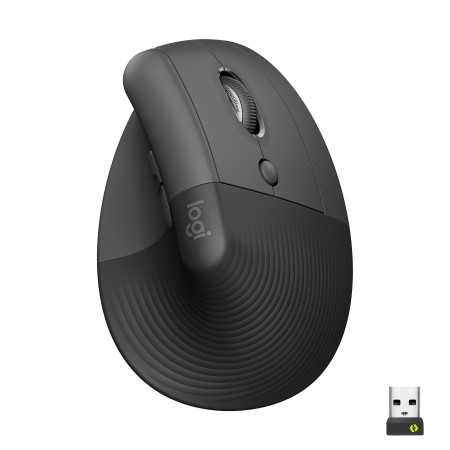 Logitech Lift souris Droitier RF sans fil + Bluetooth Optique 4000 DPI