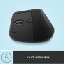 Logitech Lift souris Gauche RF sans fil + Bluetooth Optique 4000 DPI